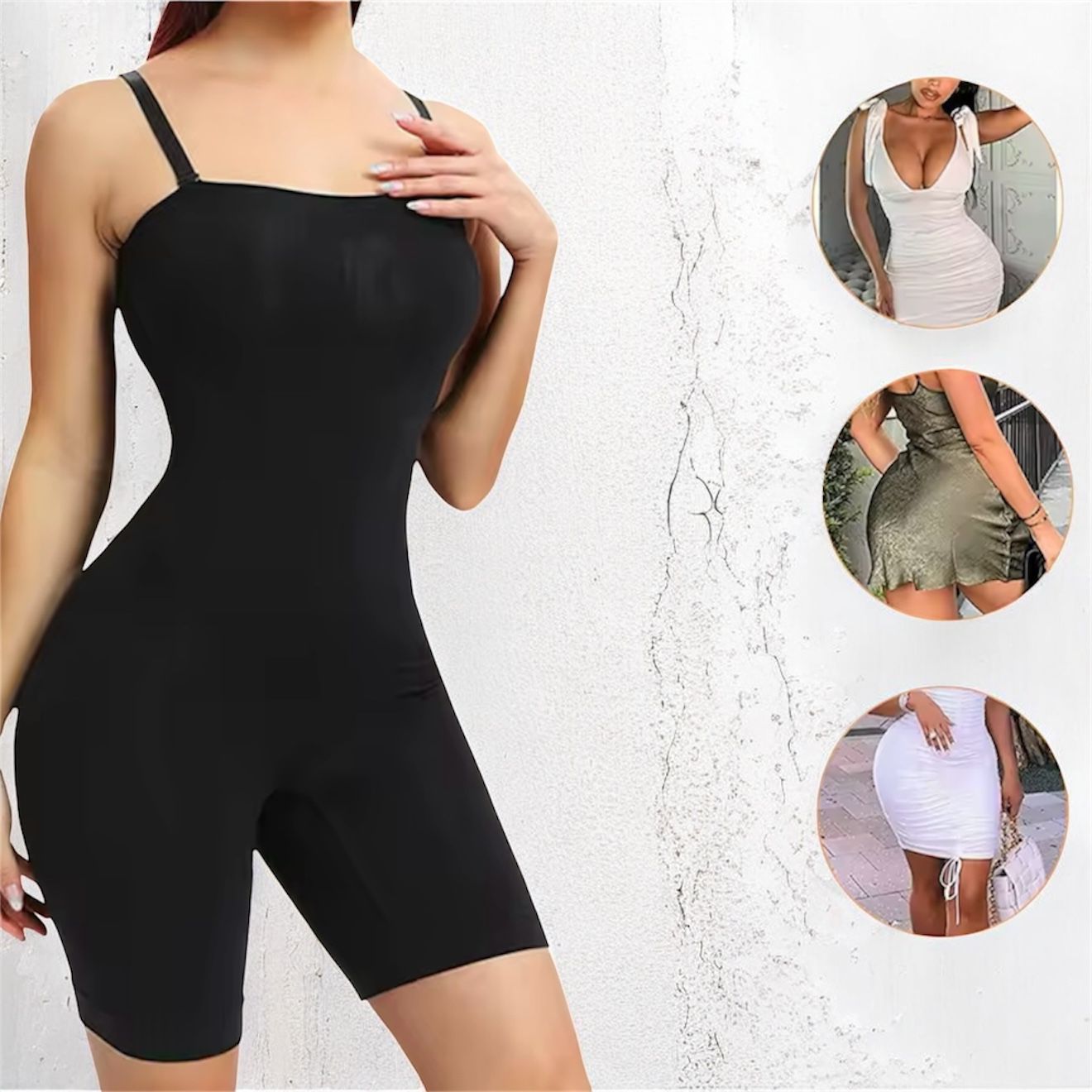 Women Strapless Shapewear Bodysuits