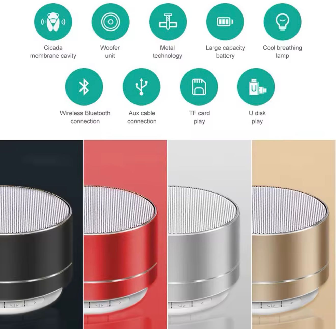 A10 Speaker TWS Bluetooth